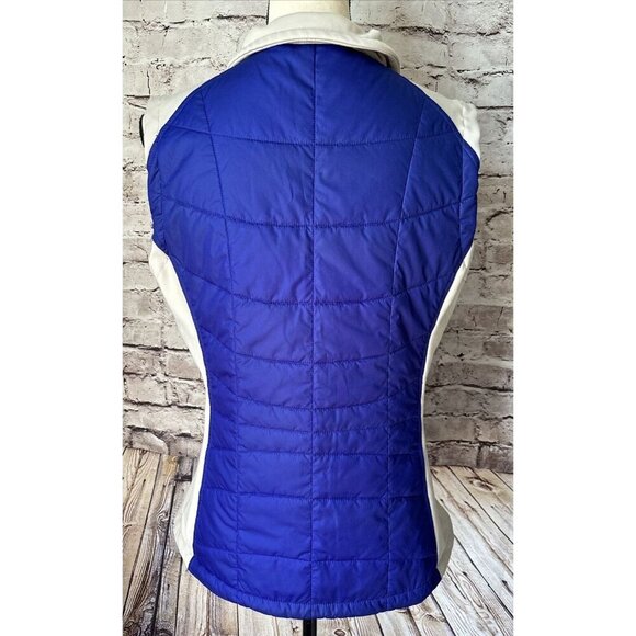 Eddie Bauer Quilted Zip Vest Women’s Blue‎ M Gorpcore Lightweight - Picture 4 of 6